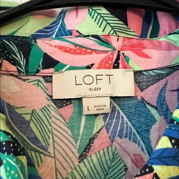 LOFT Floral Pajama Set - Picture 2 of 9